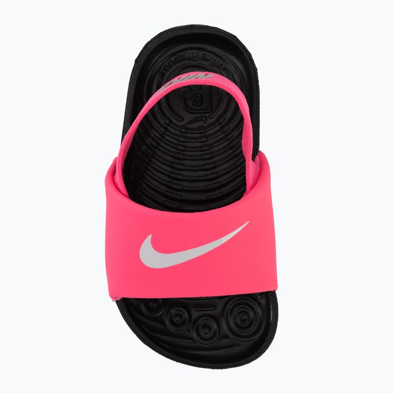 Klapki dziecięce Nike Kawa digital pink/black/white 5