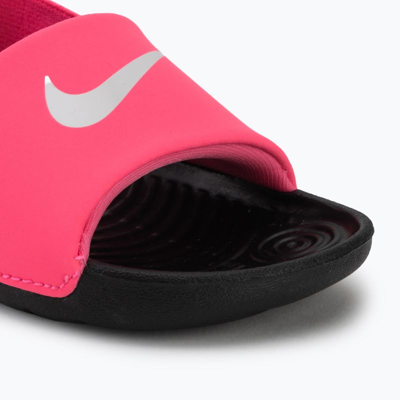 Klapki dziecięce Nike Kawa digital pink/black/white 7