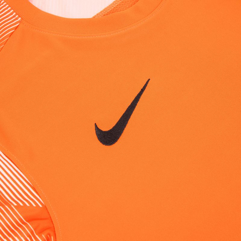 Bluza piłkarska męska Nike Dri-Fit Dri-Fit Park IV Goalkeeper safety orange/white/black 3