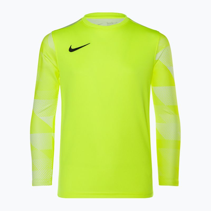 Koszulka bramkarska dziecięca Nike Dri-FIT Park IV Goalkeeper volt/white/black