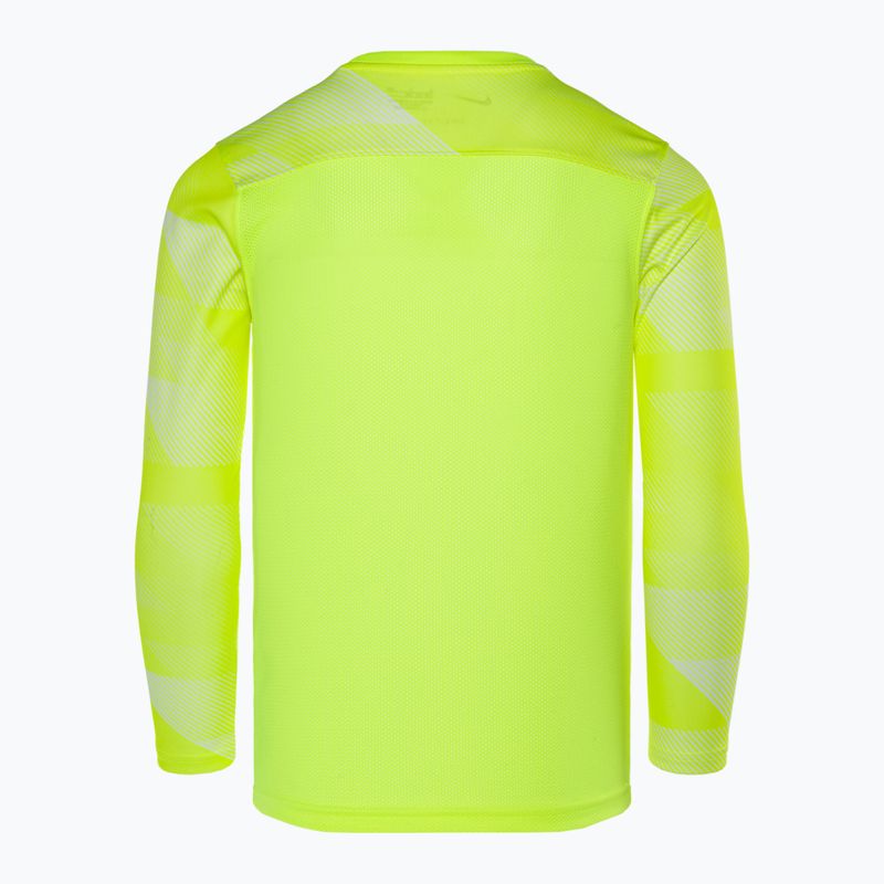 Koszulka bramkarska dziecięca Nike Dri-FIT Park IV Goalkeeper volt/white/black 2