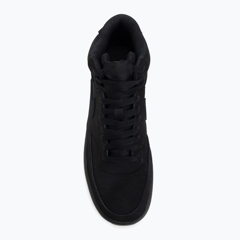 Buty męskie Nike Court Vision Mid black/black/black 5