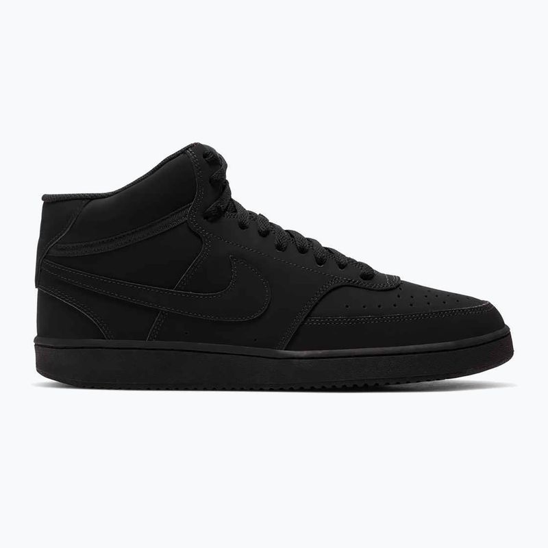 Buty męskie Nike Court Vision Mid black/black/black 8