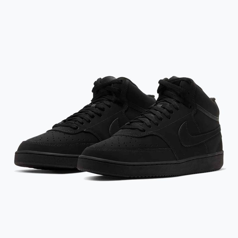 Buty męskie Nike Court Vision Mid black/black/black 10