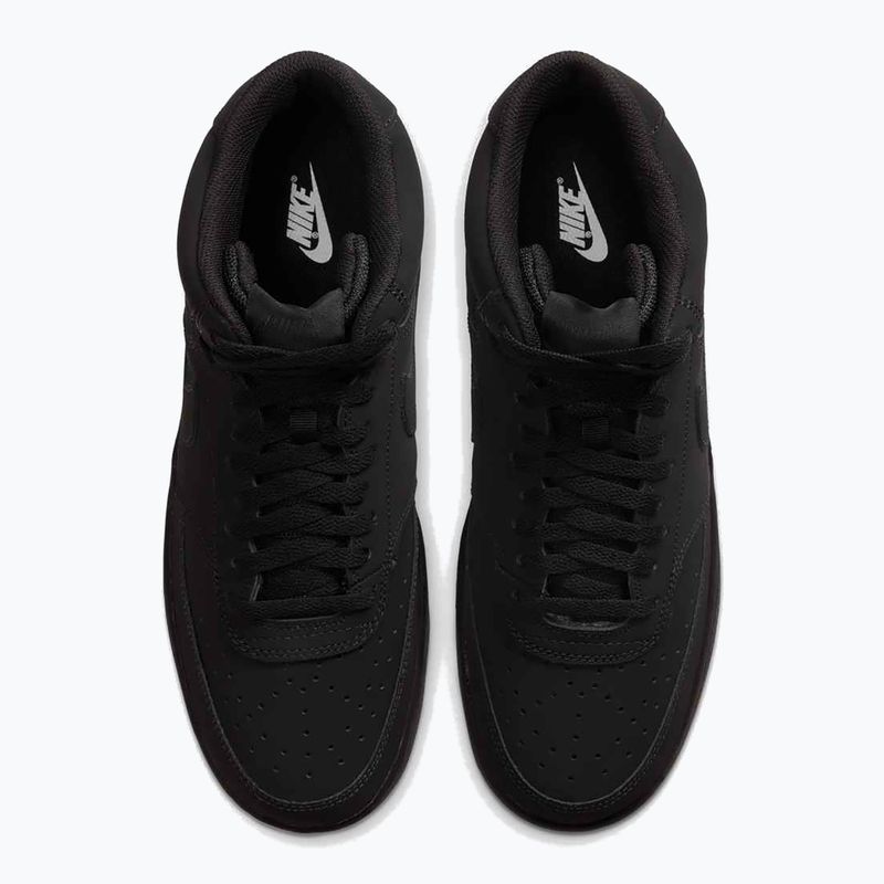 Buty męskie Nike Court Vision Mid black/black/black 13