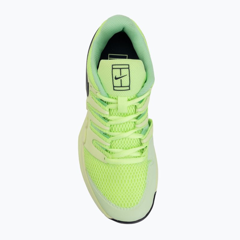 Buty do tenisa dziecięce Nike Court Vapor X Jr ghost green/barely volt/blackened blue 5