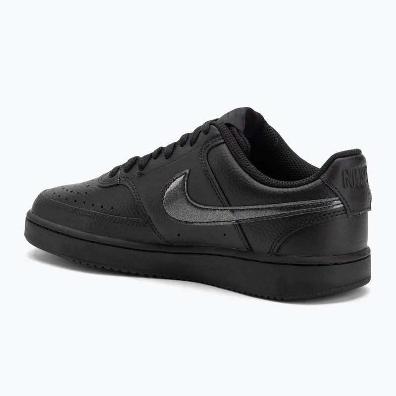 Buty damskie Nike Court Vision Low black/black 3