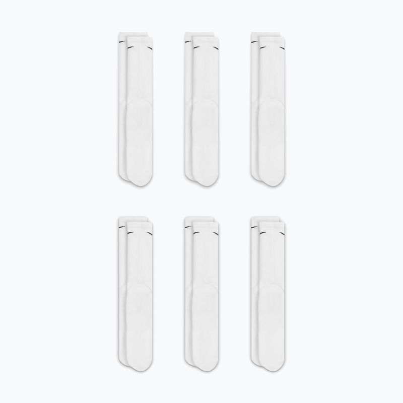 Skarpety męskie Nike Everyday Plus Cushioned Crew 6 par white/black 4