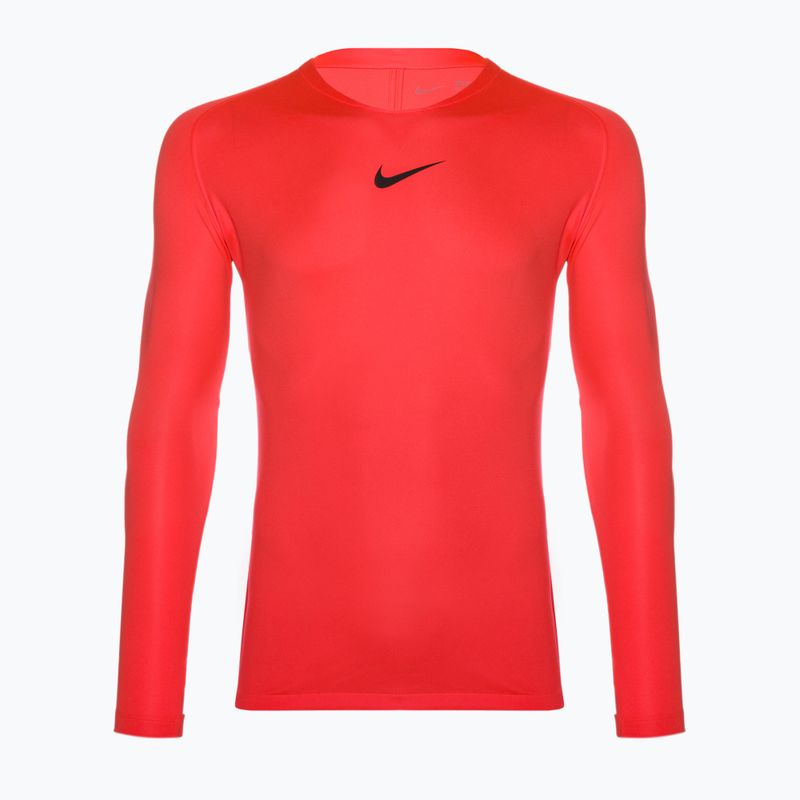 Longsleeve termoaktywny męski Nike Dri-FIT Park First Layer bright crimson/black