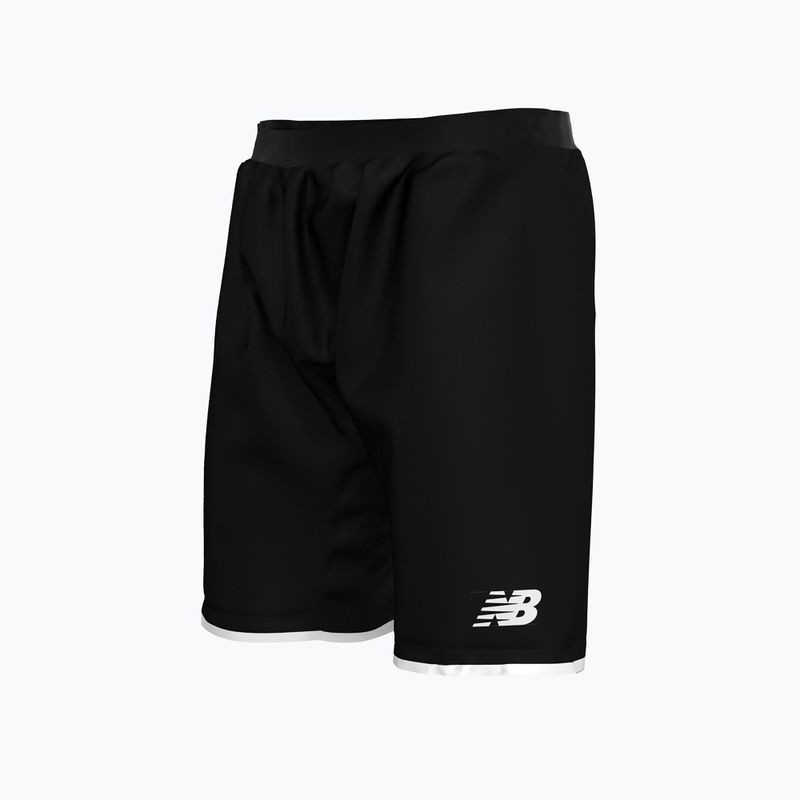 Spodenki piłkarskie dziecięce New Balance Match black