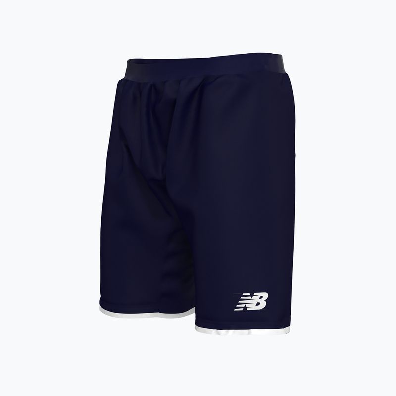 Spodenki piłkarskie dziecięce New Balance Match navy