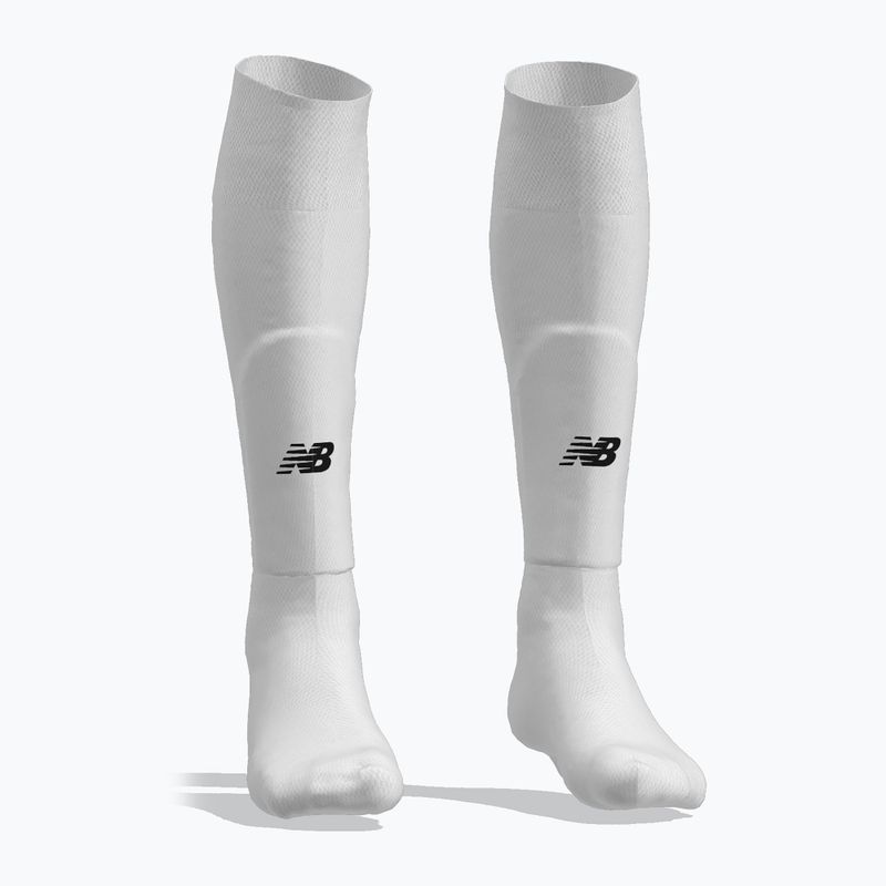 Getry piłkarskie męskie New Balance Match white