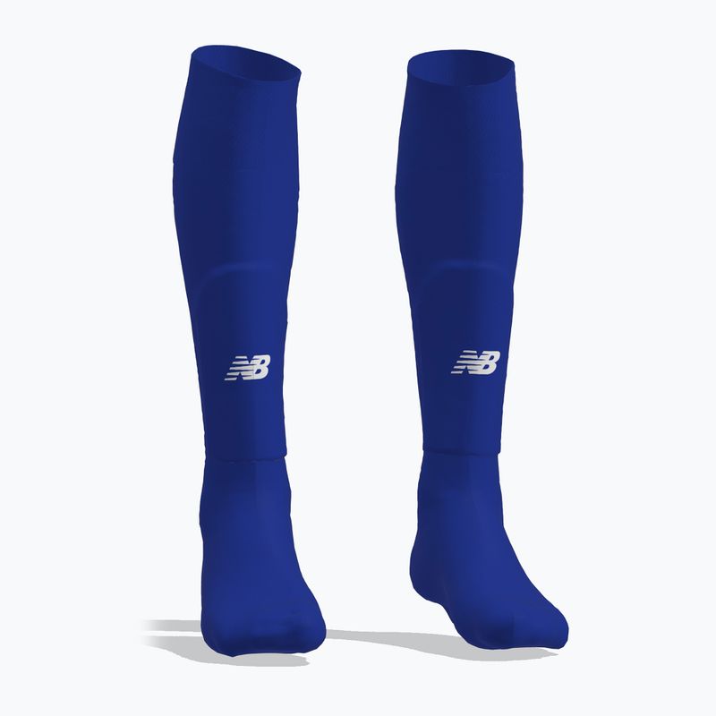 Getry piłkarskie dziecięce New Balance Match blue