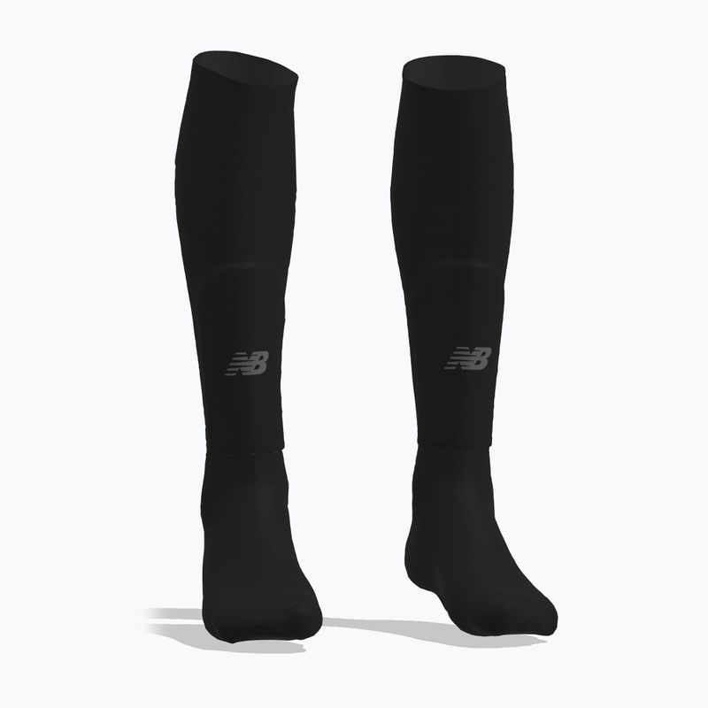 Getry piłkarskie dziecięce New Balance Match black