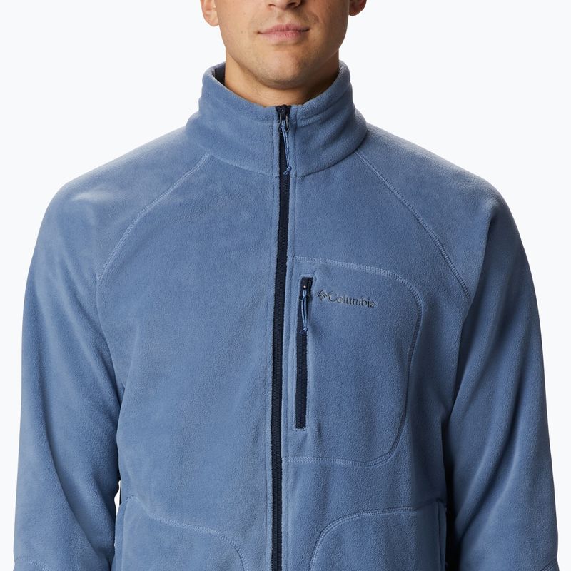 Bluza polarowa męska Columbia Fast Trek II bluestone/collegiate navy 4