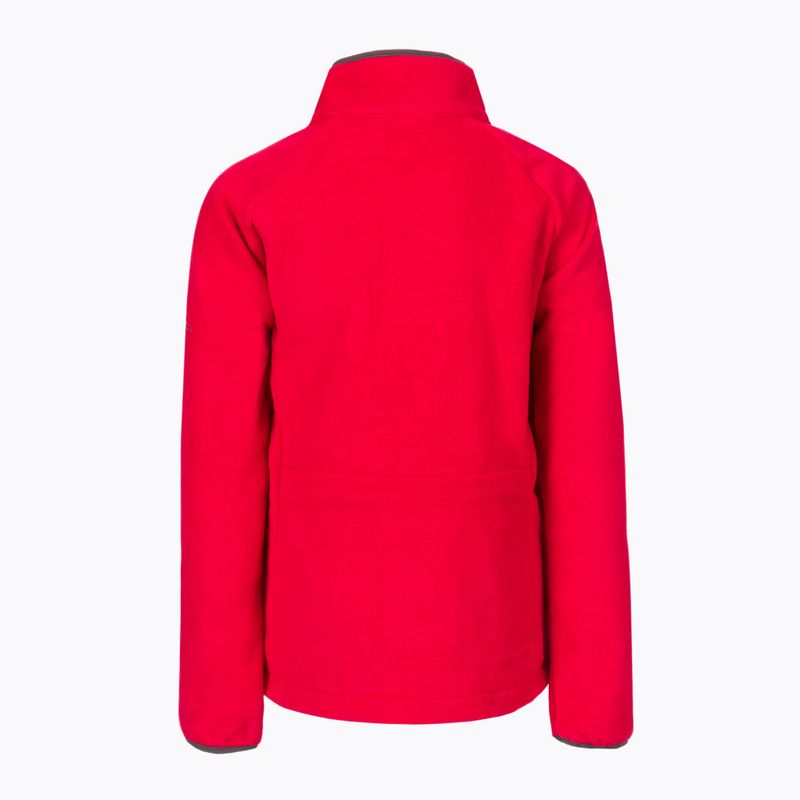 Bluza polarowa dziecięca Columbia Fast Trek III Full Zip mountain red/shark 2