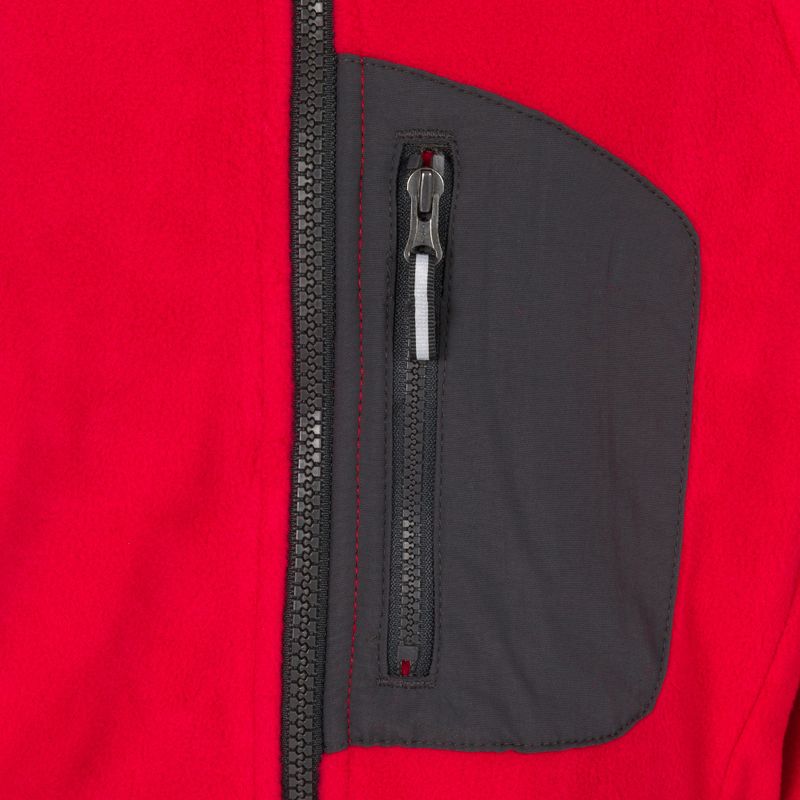 Bluza polarowa dziecięca Columbia Fast Trek III Full Zip mountain red/shark 3