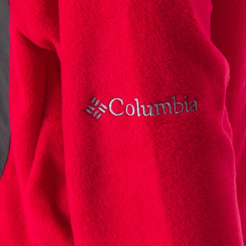 Bluza polarowa dziecięca Columbia Fast Trek III Full Zip mountain red/shark 6