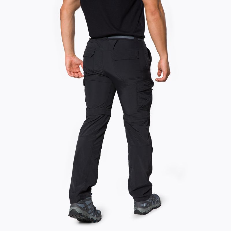 Spodnie trekkingowe męskie Columbia Silver Ridge II Convertible black 3