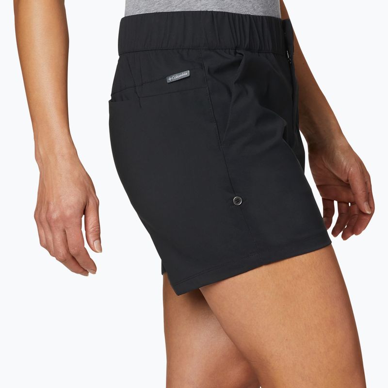 Spodenki trekkingowe damskie Columbia Firwood Camp II black 5
