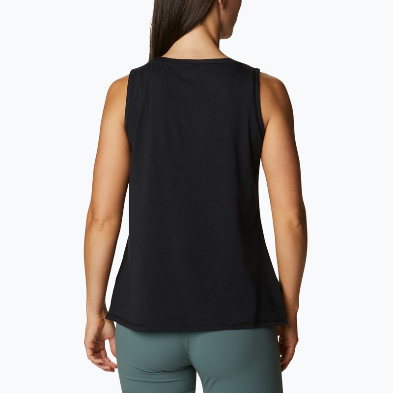 Koszulka trekkingowa damska Columbia Sun Trek Tank black 2