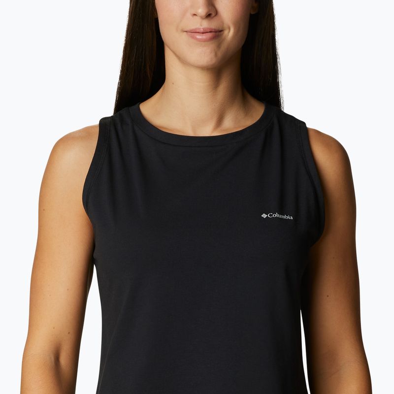 Koszulka trekkingowa damska Columbia Sun Trek Tank black 4
