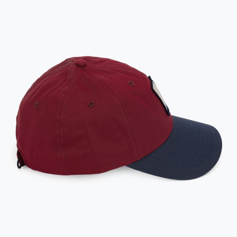 Czapka z daszkiem Columbia Roc II Ball red jasper/coll navy/gem patch 2