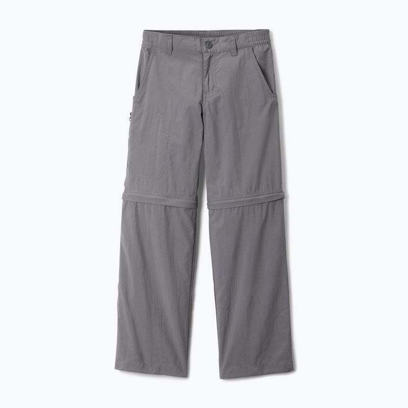 Spodnie trekkingowe dziecięce Columbia Silver Ridge IV city grey