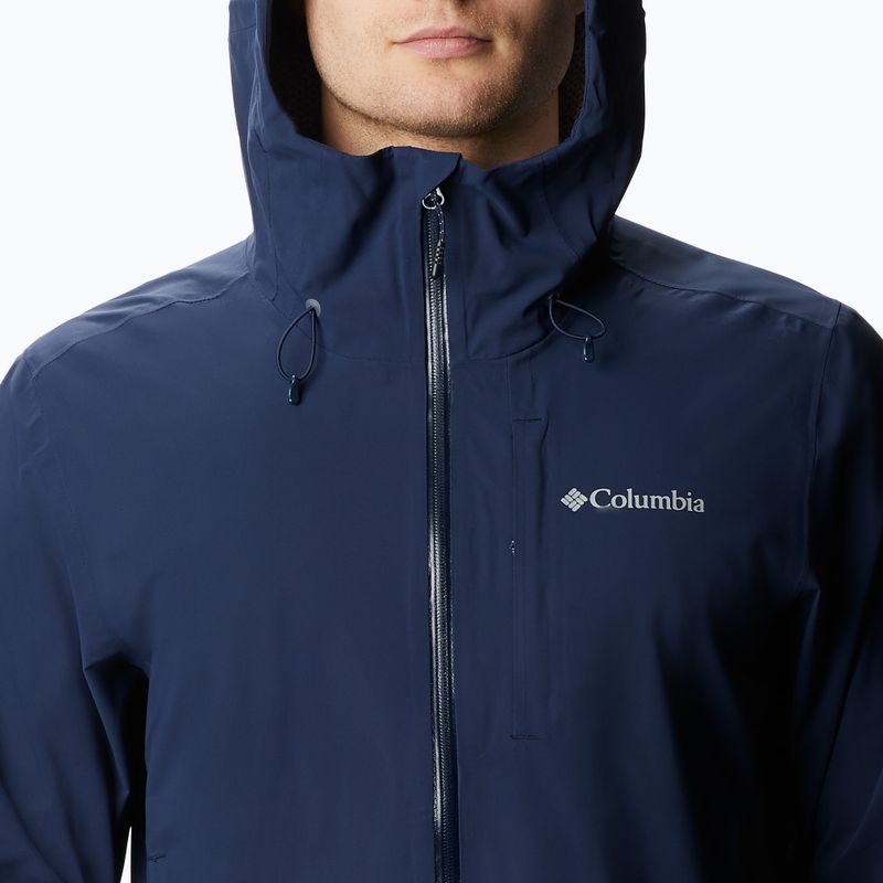 Kurtka przeciwdeszczowa męska Columbia Omni-Tech Ampli-Dry collegiate navy 5