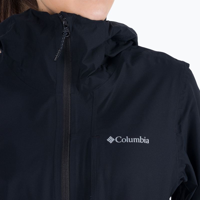 Kurtka przeciwdeszczowa damska Columbia Omni-Tech Ampli-Dry black 4