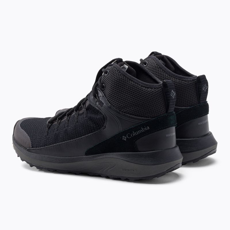 Buty trekkingowe męskie Columbia Trailstorm Mid Wp black/dark grey 3