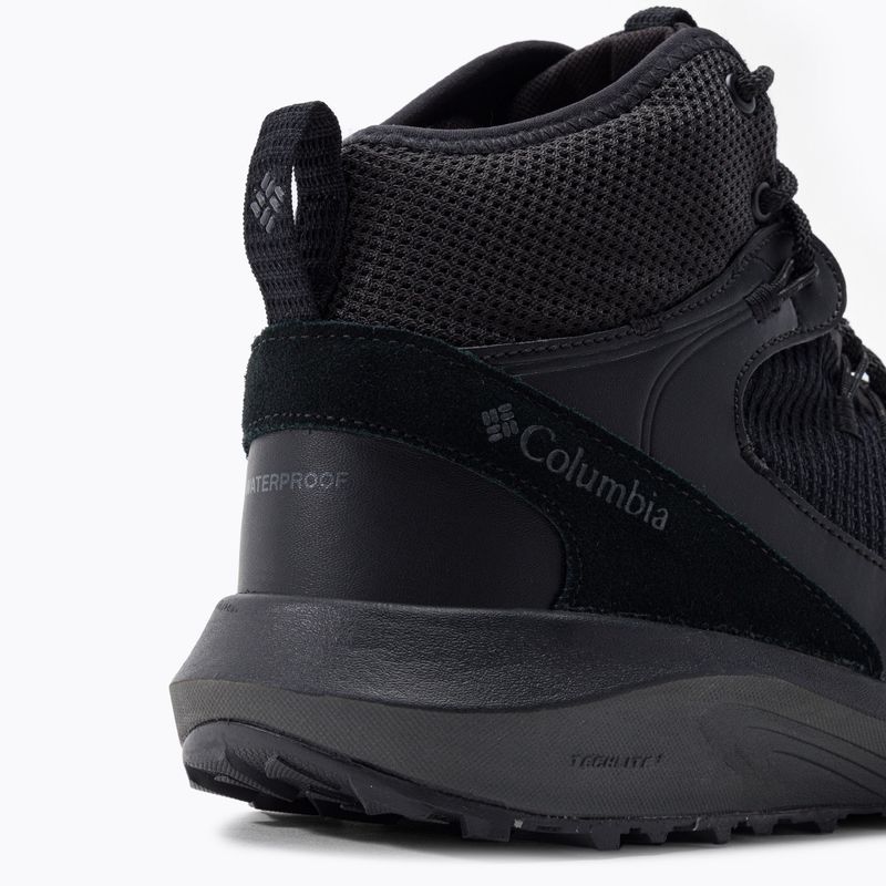 Buty trekkingowe męskie Columbia Trailstorm Mid Wp black/dark grey 7