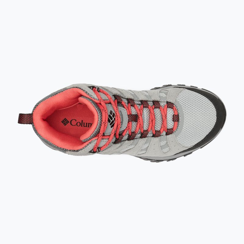 Buty trekkingowe damskie Columbia Redmond III Mid Wp steam/red coral 16