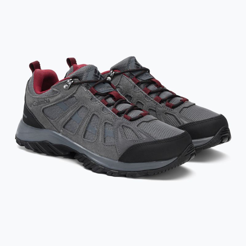 Buty trekkingowe męskie Columbia Redmond III Wp ti grey steel/ black 033 4