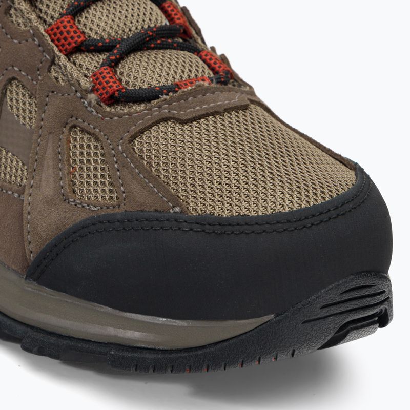 Buty trekkingowe męskie Columbia Redmond III Wp pebble/ dark sienna 7