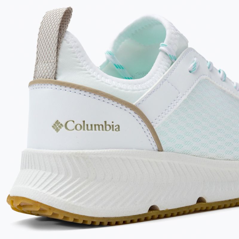 Buty turystyczne damskie Columbia Summertide white/dark stone 8