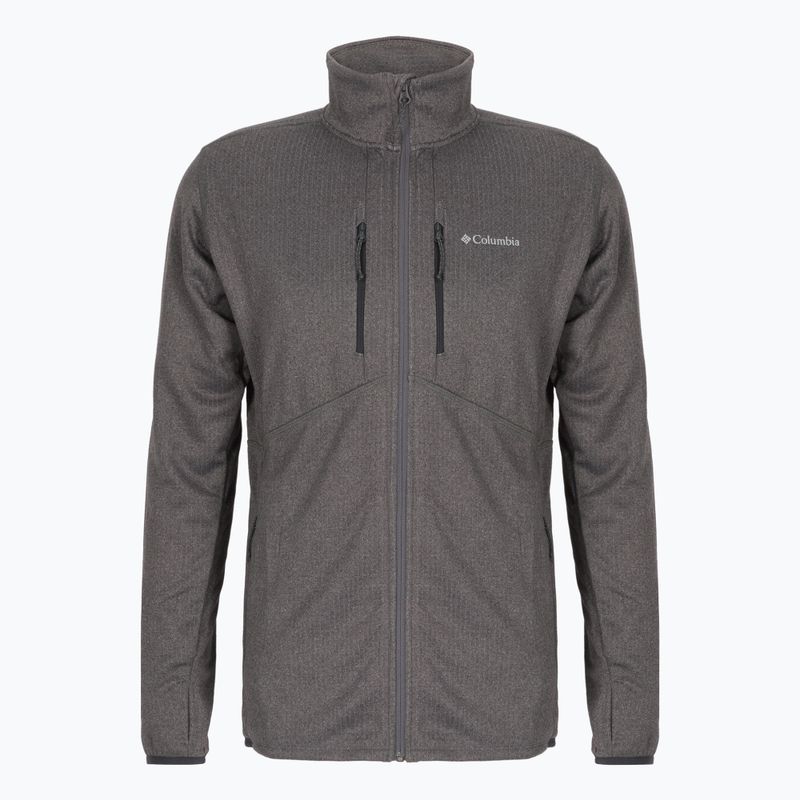 Bluza trekkingowa męska Columbia Park View FZ city grey heather 7