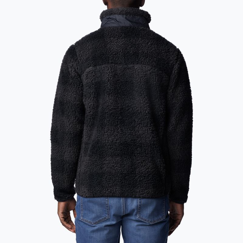 Bluza męska Columbia Winter Pass Print Fleece black check 2