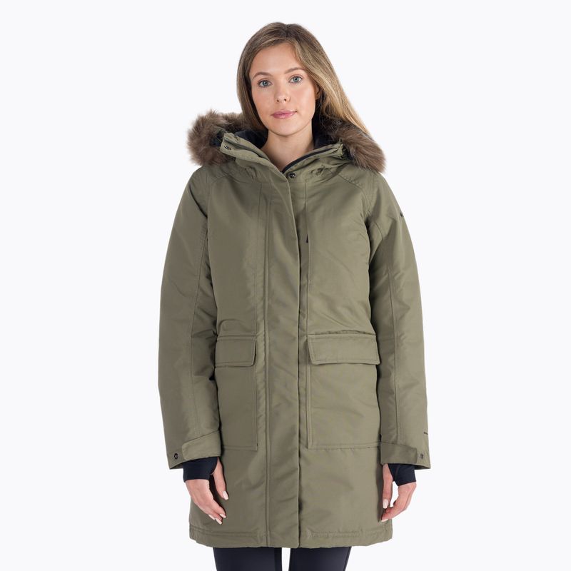 Płaszcz zimowy damski Columbia Little Si Insulated Parka stone green