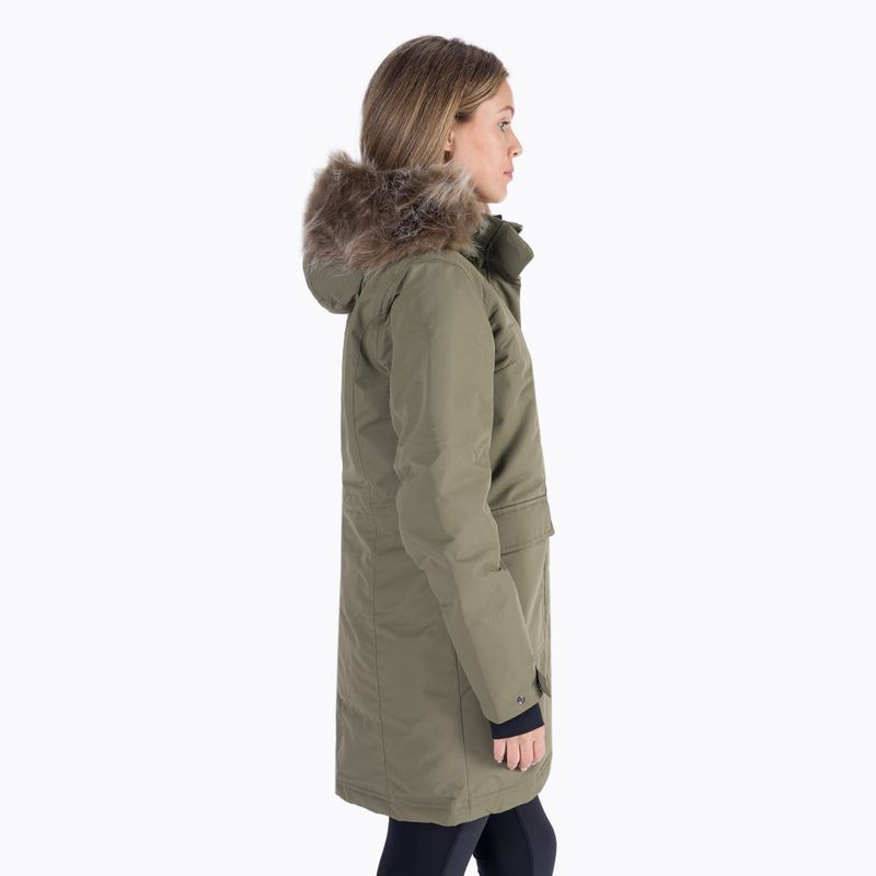 Płaszcz zimowy damski Columbia Little Si Insulated Parka stone green 2