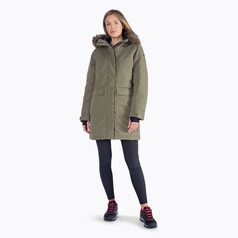 Płaszcz zimowy damski Columbia Little Si Insulated Parka stone green 7