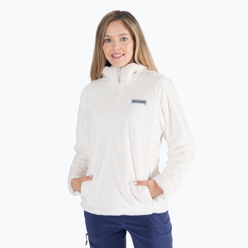 Bluza damska Columbia Bundle Up Hooded chalk