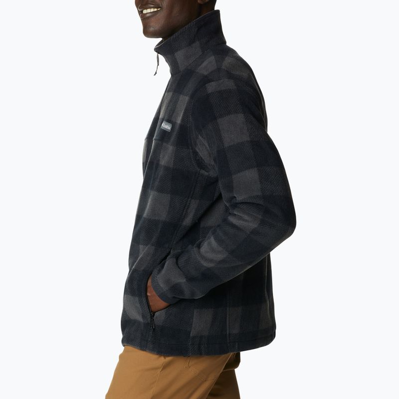 Bluza męska Columbia Steens Mountain Printed black check print 2