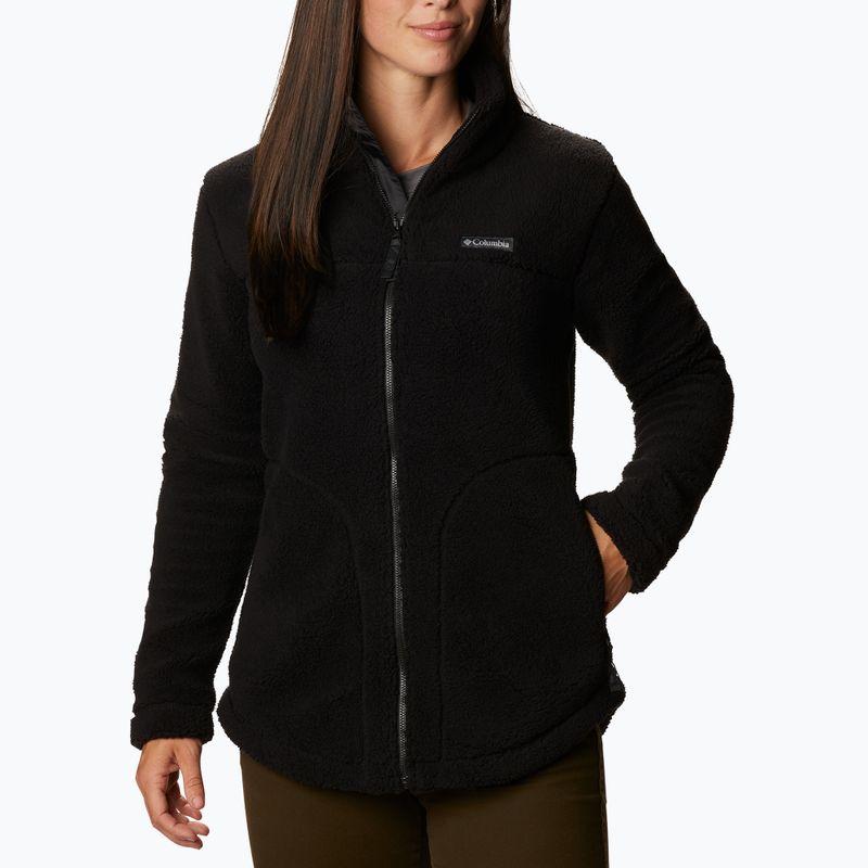 Bluza polarowa damska Columbia West Bend black