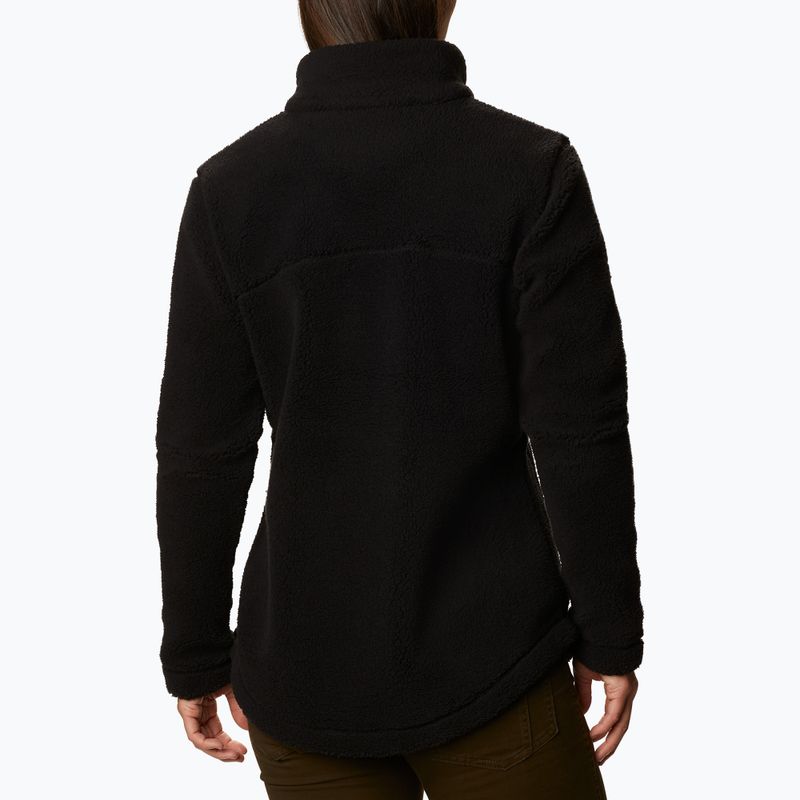 Bluza polarowa damska Columbia West Bend black 3