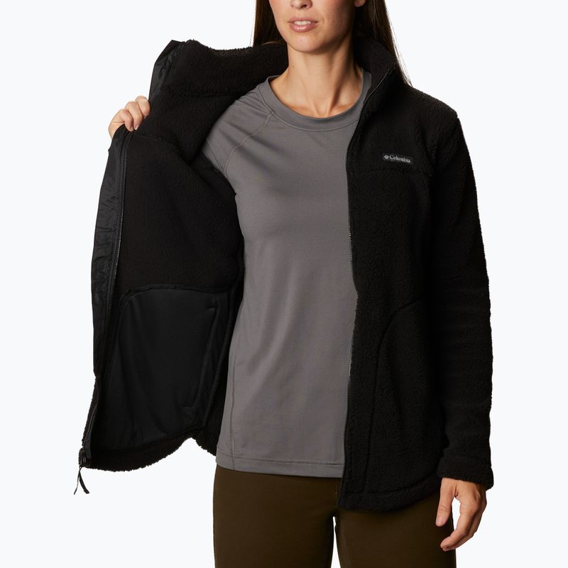 Bluza polarowa damska Columbia West Bend black 5