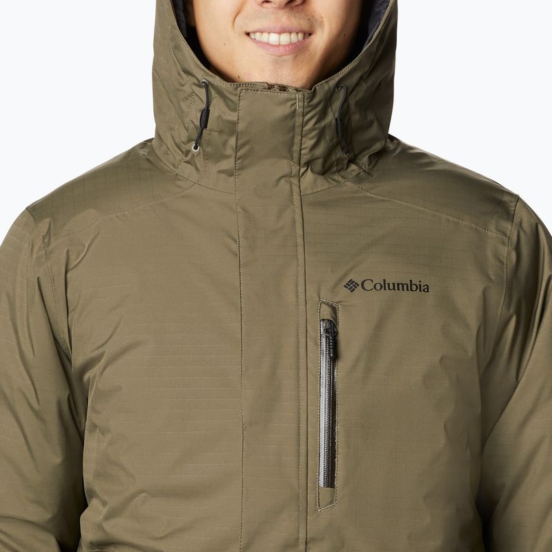 Kurtka zimowa męska Columbia Oak Harbor Insulated stone green 5
