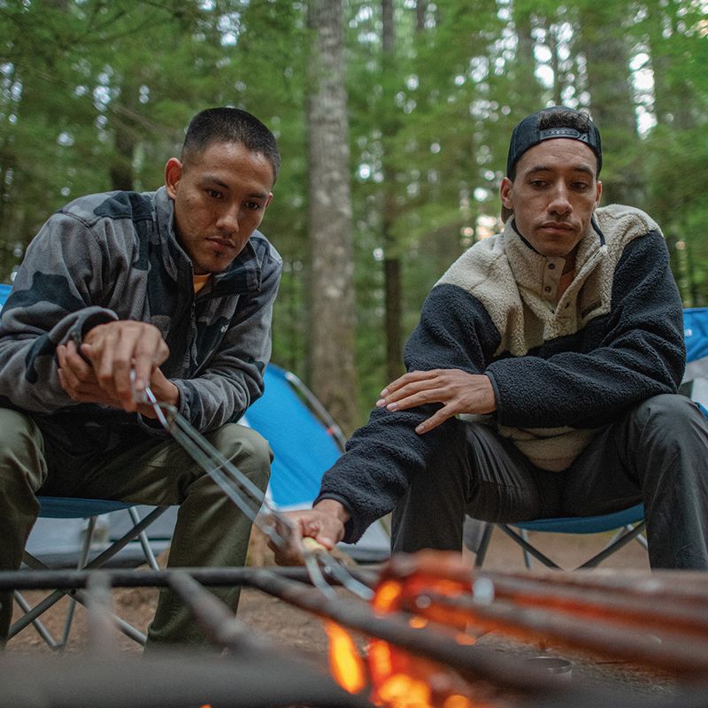 Bluza męska Columbia Rugged Ridge Sherpa 1/2 ancient fossil/black 11