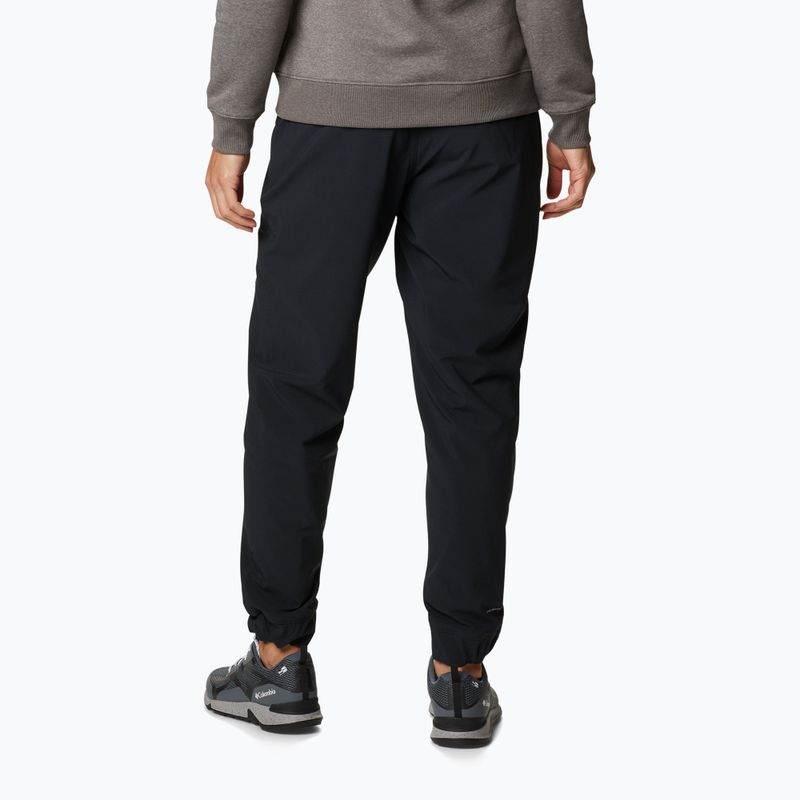 Spodnie trekkingowe damskie Columbia Pleasant Creek Warm Jogger black 3