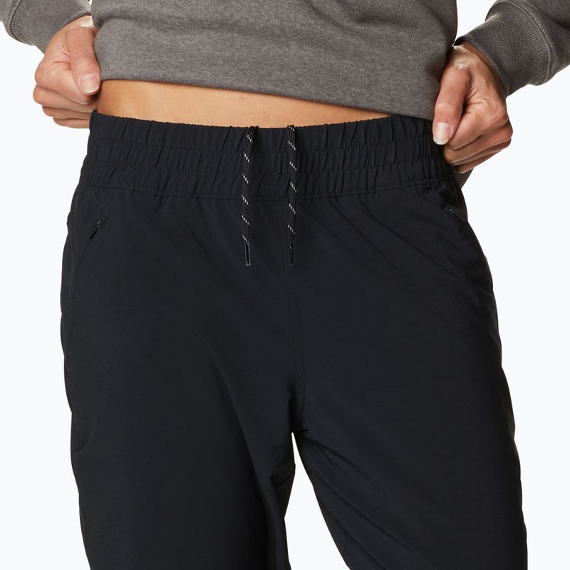 Spodnie trekkingowe damskie Columbia Pleasant Creek Warm Jogger black 4